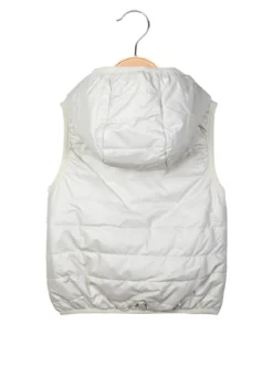 Smile Yes Gilet imbottito da bambina con cappuccio