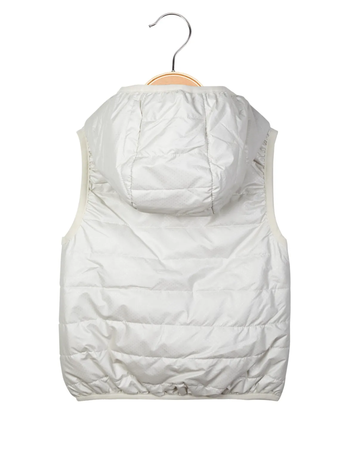 Smile Yes Gilet imbottito da bambina con cappuccio