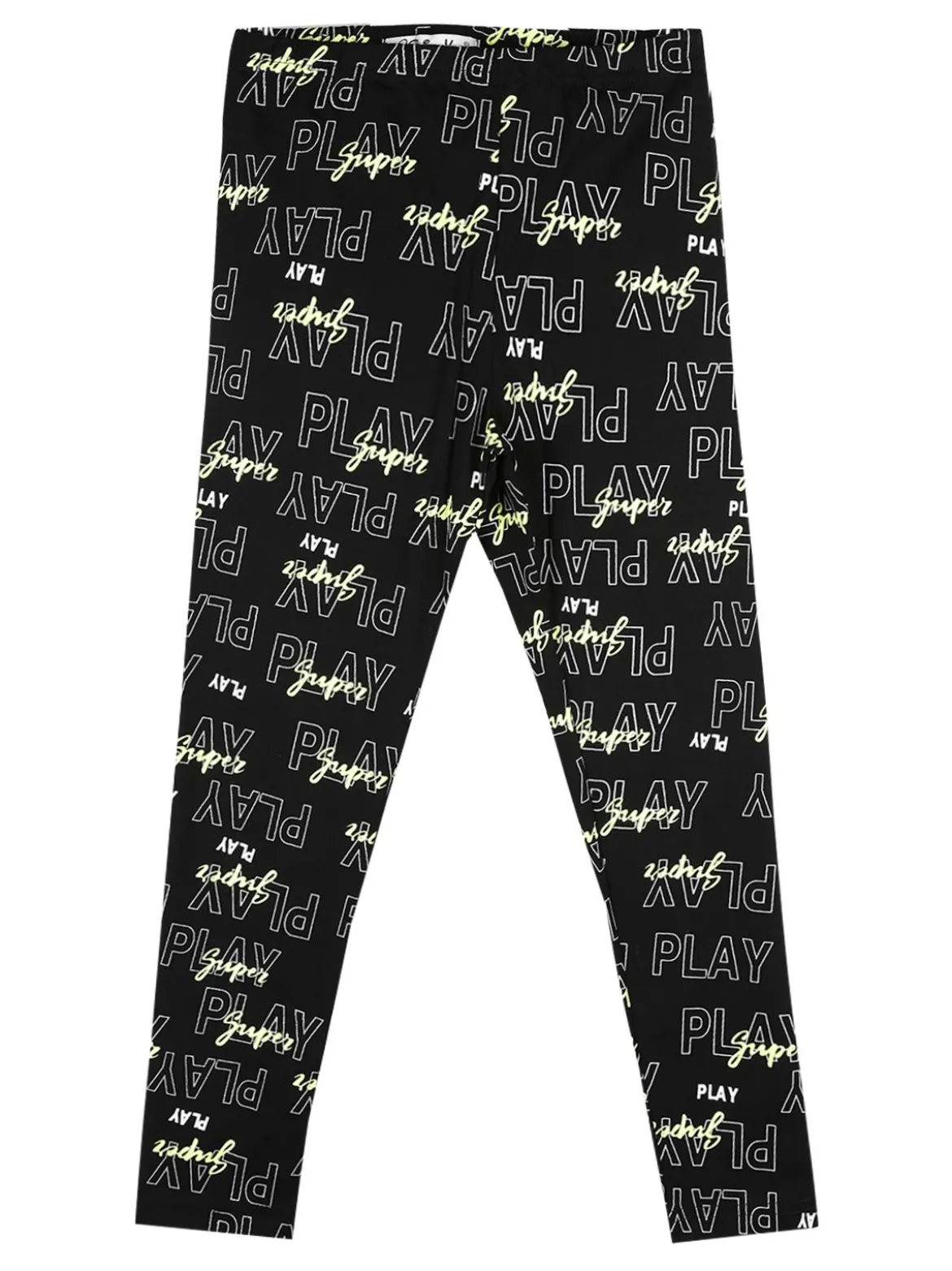 Smile Yes Leggings da bambina con stampa scritte