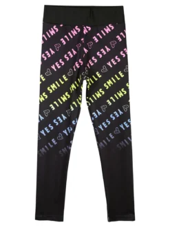 Smile Yes Leggings da bambina elasticizzati