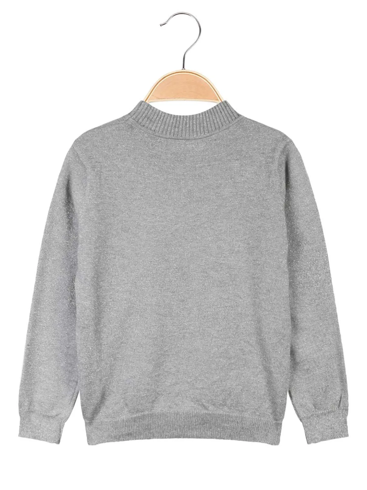 Smile Yes Maglia lupetto da bambina in lurex