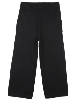 Smile Yes Pantaloni da bambina in maglia a gamba larga