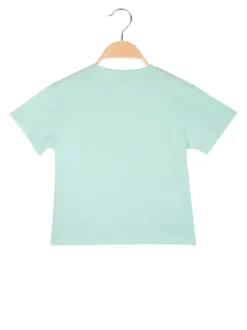 Smile Yes T-shirt da bambina con stampa fiocco e strass