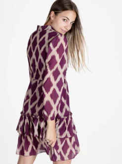Solada Abito donna a maniche lunghe con scollo a camicia