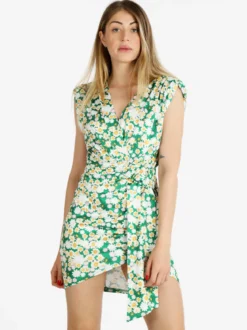 Solada Abito donna drappeggiato a fiori