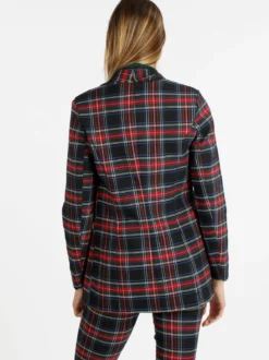 Solada Blazer da donna aperto scozzese