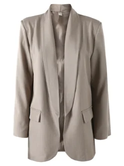 Solada Blazer donna aperto - fango