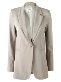 Solada Blazer donna con bottone - fango