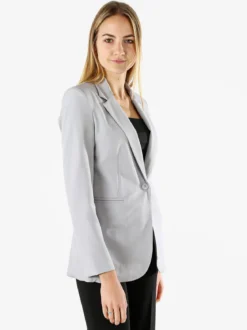Solada Blazer donna con bottone - grigio