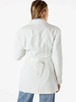 Solada Blazer donna elegante a doppiopetto - bianco
