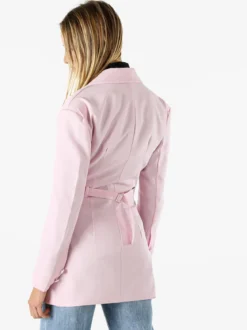 Solada Blazer donna elegante a doppiopetto - rosa