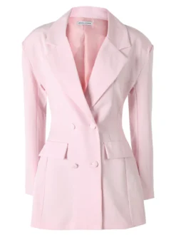 Solada Blazer donna elegante a doppiopetto - rosa