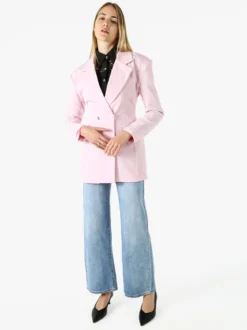 Solada Blazer donna elegante a doppiopetto - rosa