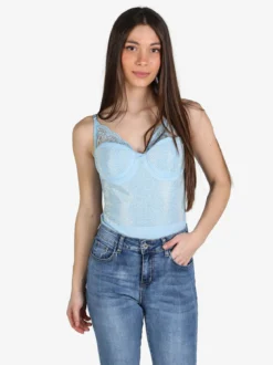 Solada Body donna con strass e coppe imbottite