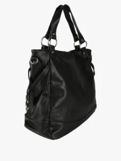 Solada Borsa a spalla da donna bicolore - nero