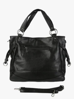 Solada Borsa a spalla da donna bicolore - nero