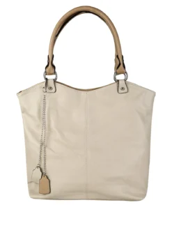 Solada Borsa a spalla da donna in ecopelle - beige