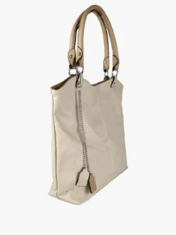 Solada Borsa a spalla da donna in ecopelle - beige