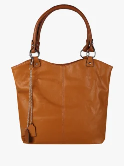 Solada Borsa a spalla da donna in ecopelle - marrone