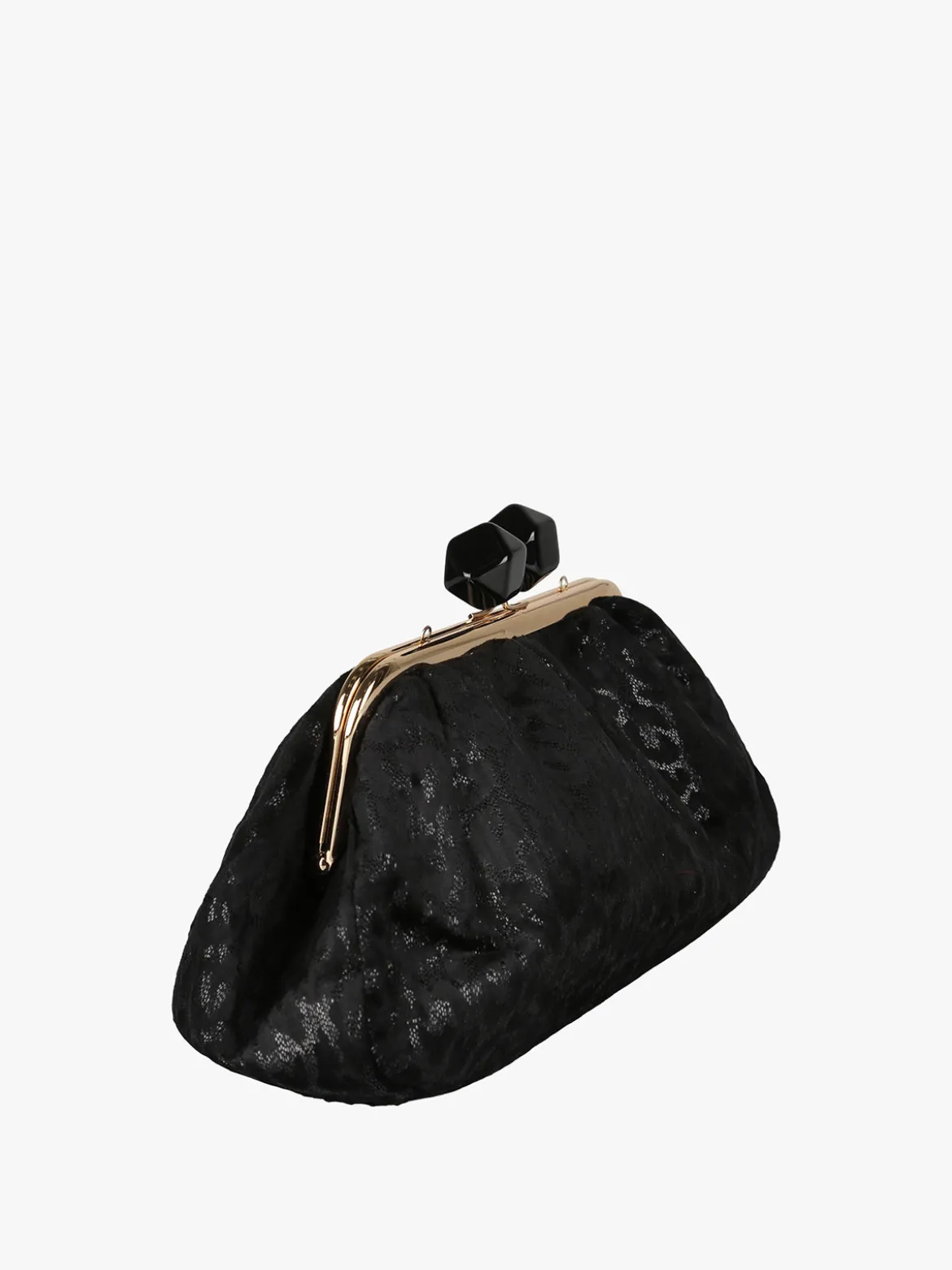 Solada Borsa clutch da donna animalier - nero