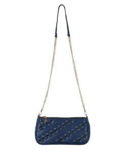 Solada Borsa donna con intrecci - blu