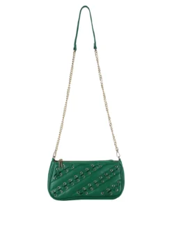 Solada Borsa donna con intrecci - verde