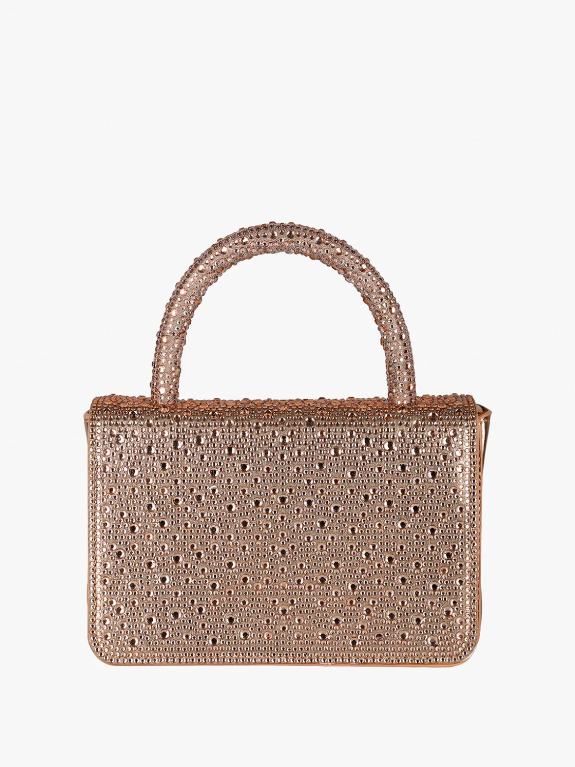 Solada Borsa donna gioiello con strass - champagne