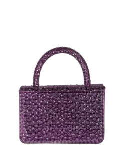 Solada Borsa donna gioiello con strass - lilla