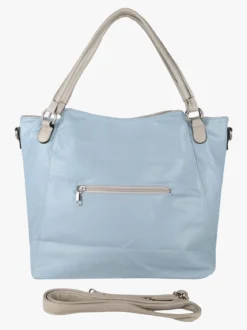 Solada Borsa hobo da donna con doppi manici - azzurro