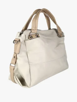 Solada Borsa hobo da donna con doppi manici - beige