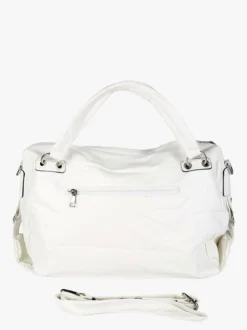 Solada Borsa hobo da donna con doppi manici - bianco