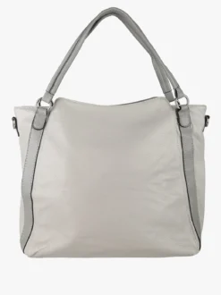Solada Borsa hobo da donna con doppi manici - grigio chiaro
