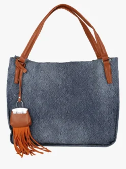 Solada Borsa hobo da donna con doppi manici - marrone