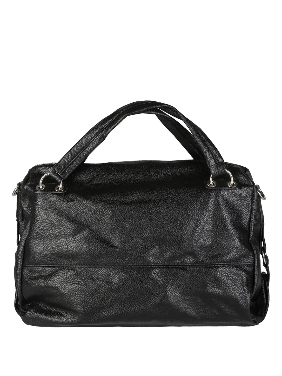 Solada Borsa hobo da donna con doppi manici - nero