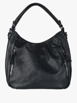 Solada Borsa hobo da donna in ecopelle - blu scuro