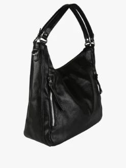 Solada Borsa hobo da donna in ecopelle - nero