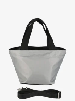 Solada Borsa mini da donna in nylon - grigio
