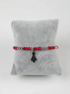 Solada Bracciale elastico con ciondolo Natalizio
