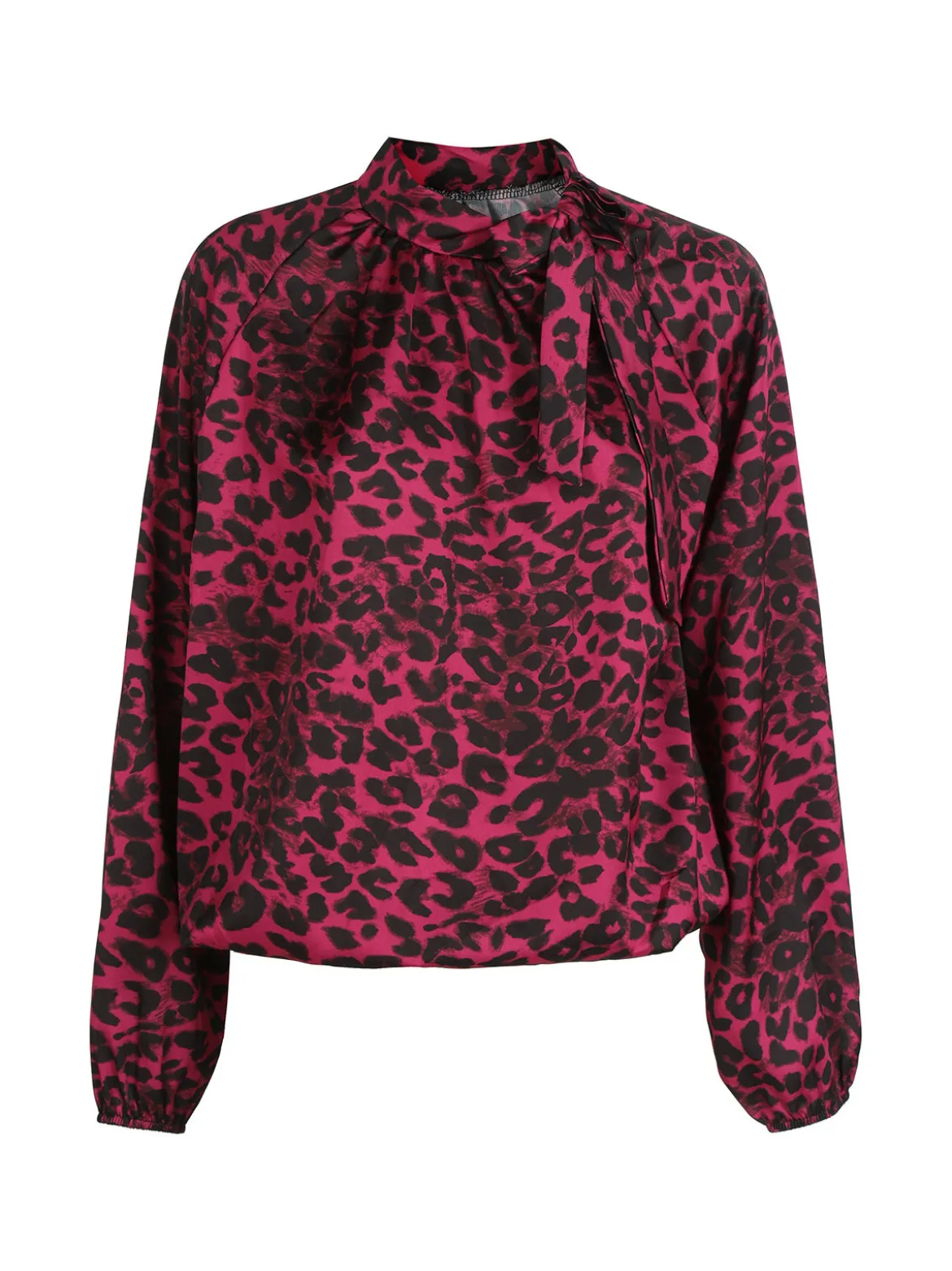 Solada Camicetta donna animalier accollata