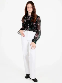 Solada Camicia da donna a maniche lunghe con balze a volant