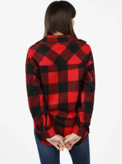 Solada Camicia da donna a quadri in flanella