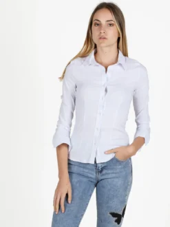 Solada Camicia donna classica stretch a maniche lunghe