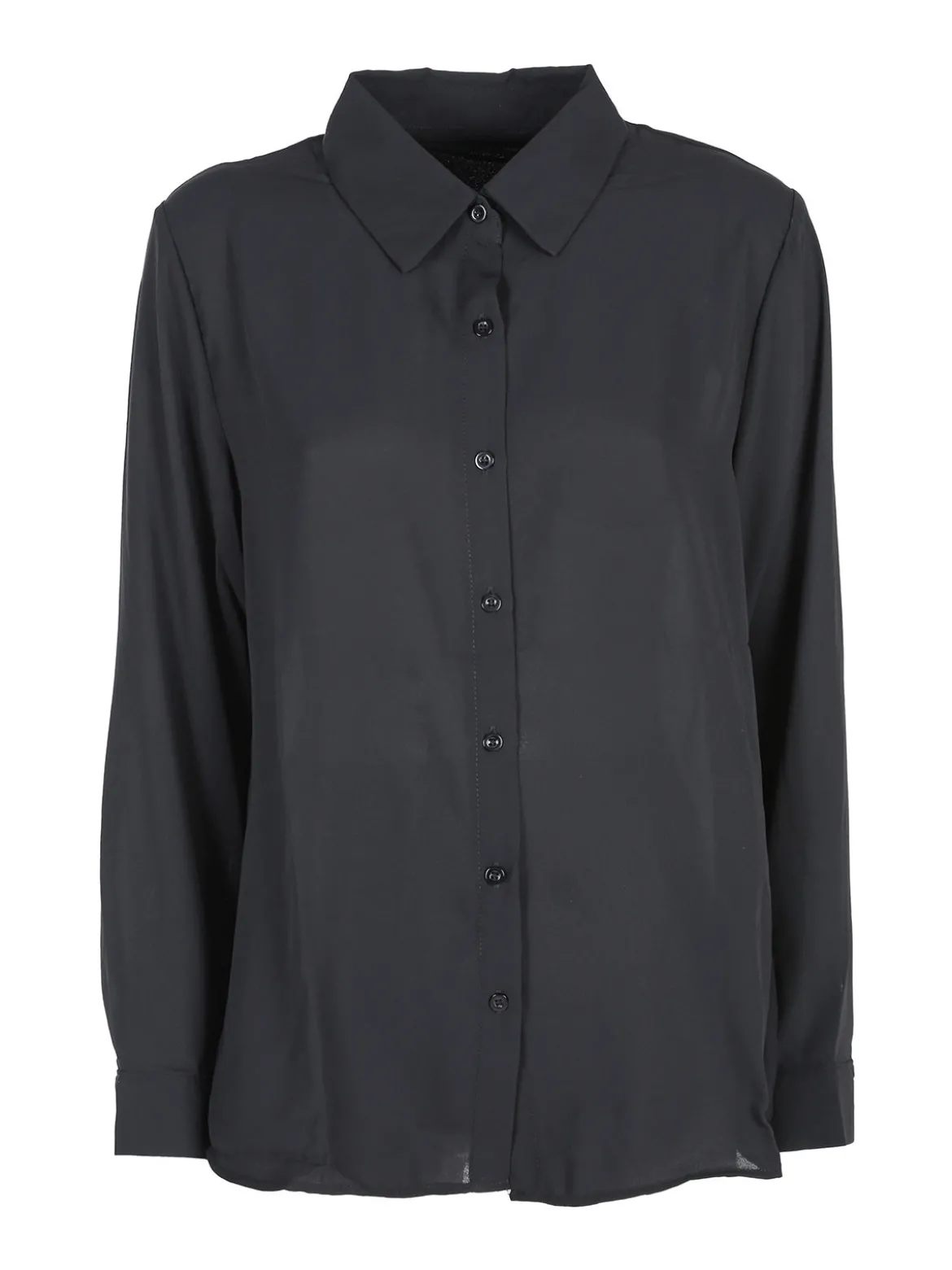 Solada Camicia donna leggera a maniche lunghe - nero