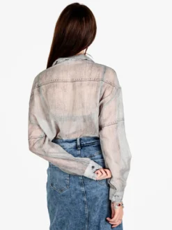 Solada Camicia donna oversize a maniche lunghe
