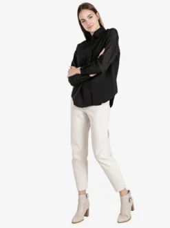 Solada Camicia donna oversize tinta unita