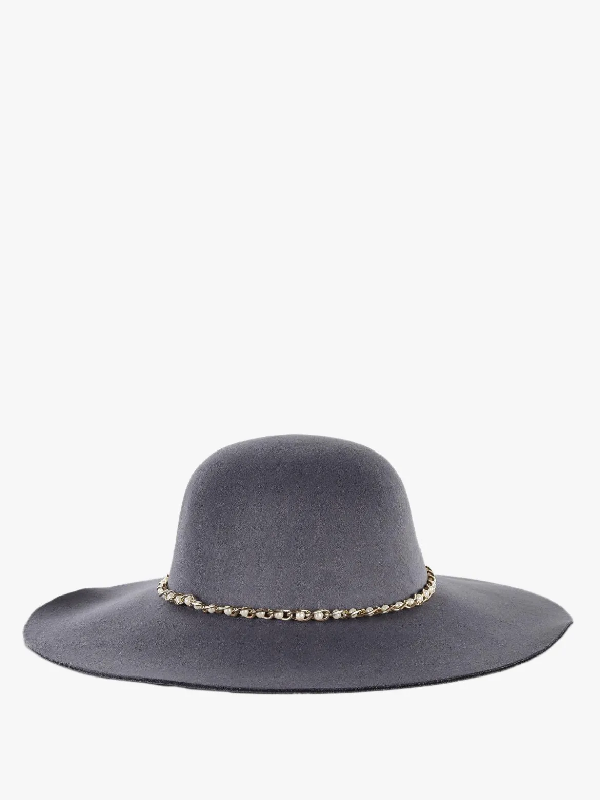 Solada Cappello a tesa larga con perle
