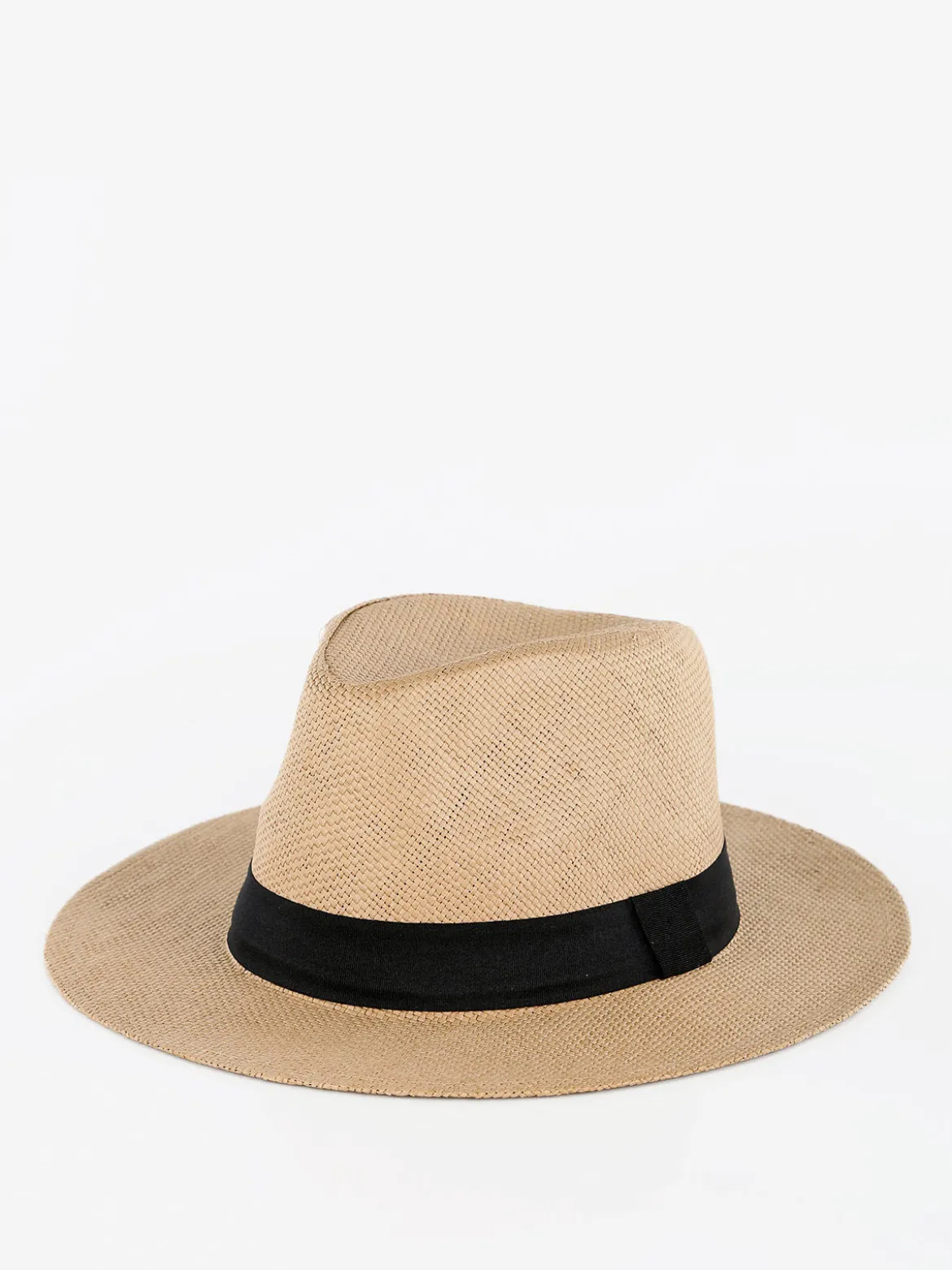 Solada Cappello panama di carta con nastro