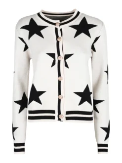 Solada Cardigan donna in maglia con bottoni dorati