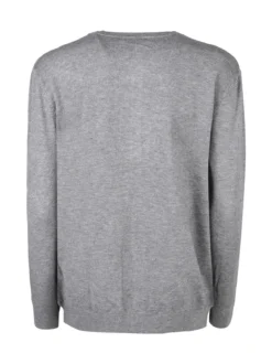 Solada Cardigan donna in maglia con bottoni - grigio