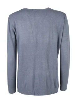 Solada Cardigan donna in maglia con bottoni - jeans